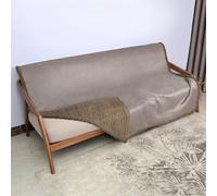 Catalonia Classy Couverture de lit Imperméable en Polaire Sherpa - Très Grand Jette de Protection Pour Canapé Lavable - 203 x 152cm