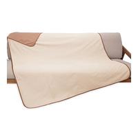 Catalonia Classy Couverture imperméable pour lit intimité, couverture d'amour, imperméable, pour adulte, couverture anti-salissure, anti-incontinence, taille L 152 x 127 cm, taupe