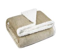 Catalonia Classy Couverture Polaire Sherpa Double Face pour lit Simple, Couverture de canapé Chaude très épaisse, Couverture de canapé Confortable, Toutes Saisons ou Couverture de Salon, 150 x 200 cm