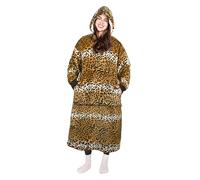 Catalonia Classy Grand Sherpa À Capuche Couverture Adulte Femmes Hommes Super Chaud Long Surdimensionné en Peluche À Capuche Couverture Robe À Capuche Poche Avant Cadeaux d'hiver pour Adultes