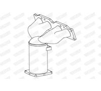 Catalyseur 28845 WALKER pour SUZUKI SX4 SX4 A trois volumes SWIFT III