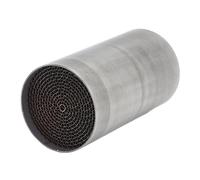Catalyseur de Tuyau d'échappement, Catalyseur de Silencieux d'échappement Universel Facile à Installer Antirouille pour Moto (53 * 100mm)