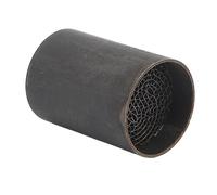 Catalyseur de Tuyau d'échappement, Catalyseur de Silencieux d'échappement Universel Facile à Installer Antirouille pour Moto (35 * 50mm)
