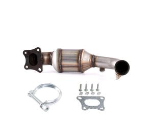 Catalyseur d'Échappement AVEC Collier compatible avec C1 II C3 II III C4 CACTUS C-ELYSEE DS3 CROSSLAND 108 2008 I 208 I 301 308 II AYGO 1.0 1.2 VTi Puretech - 9672883980 9678127280
