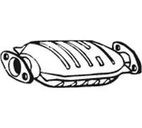 Catalyseur Euro 4 090-594 BOSAL pour HYUNDAI KIA