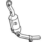 Catalyseur Euro 5 090-209 BOSAL pour FIAT LANCIA ALFA ROMEO