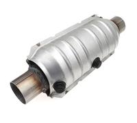 Catalyseurs Convertisseurs catalytiques d'échappement universels 2,5 pouces avec bouclier de protection, en acier inoxydable, pour Ford et Chevrolet Silverado filtre à catalyseur(Type 3)