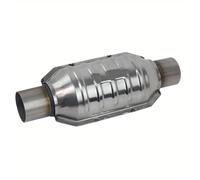 Catalyseurs Convient au convertisseur catalytique universel REEJIM 51 mm, 57 mm, 63 mm, EURO 4, avec catalyseur céramique 600 Cpsi filtre à catalyseur(63mm ID)