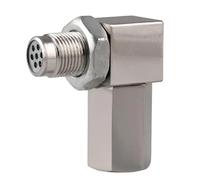 Catalyseurs Entretoise de capteur à 90 degrés, bouchon de contrôle du voyant moteur, mini convertisseur catalytique adapté pour O3 filtre à catalyseur