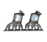 Catalyseurs Paire de convertisseurs catalytiques pour Land Rover LR2 3.2L L6 - Essence 2008-2012 LR001967 LR001968 filtre à catalyseur