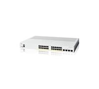 Catalyst 1200-24P-4G - Commutateur - C3 - intelligent - 24 x 10/100/1000Base-T + 4 x 10 Gigabit SFP+ - Montable sur rack - PoE+ (195 W)