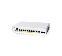 Cisco Catalyst 1200-8P-E-2G - Commutateur - C3 - intelligent - 8 x 10/100/1000 (PoE+) + 2 x combinaison Gigabit SFP/RJ-45 - Montable sur rack - PoE+ (67 W)