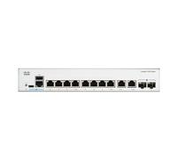 Cisco Catalyst 1200-8T-E-2G - Commutateur - gigabit ethernet - C3 - intelligent - 8 x 10/100/1000 + 2 x combinaison Gigabit SFP/RJ-45 - de bureau, Montable sur rack