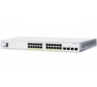 Cisco Catalyst 1300-24XS - Commutateur - C3 - intelligent - 24 x 10GBase-X + 4 x combo 10 Gigabit SFP+/RJ-45 - Montable sur rack