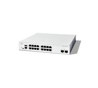 Cisco Commutateur administrable Cisco Catalyst 1300-16T-2G, 16 Ports GE, Ports SFP 2x1GE, Garantie limitée à Vie (C1300-16T-2G)