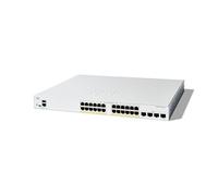 Cisco Commutateur administrable Cisco Catalyst 1300-24FP-4G, 24 Ports GE, PoE complète, Ports SFP 4x1GE, Garantie limitée à Vie (C1300-24FP-4G)