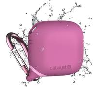 Catalyst Étui étanche AirPods (4ème génération) Bleu Indigo - Imperméable, avec Mousqueton, résistant aux Chocs, aux Rayures, aux Chutes - Rose