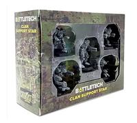 Catalyst Game Labs BattleTech Clan Support Star | Clan Star Force Pack | à Utiliser avec Alpha Strike