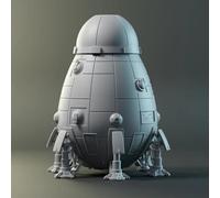 Catalyst Game Labs BattleTech - Figurines - Échelle de Cartes Overlord Dropship - Extension - Jeu de Miniatures à partir de 14 Ans