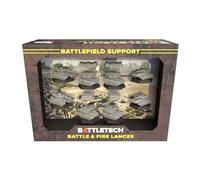 Catalyst Game Labs BattleTech - Forcepack de mercenaires - Support du Champ de Bataille : Bataille et feu - Extension - Jeu de Miniatures à partir de 14 Ans