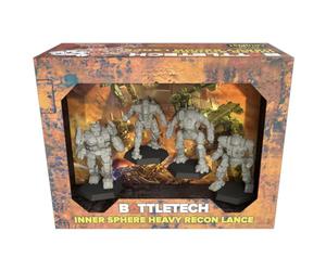 Catalyst Game Labs BattleTech Miniatures Lance de Reconnaissance Lourde intérieure Extension Jeu de Miniatures à partir de 14 Ans