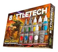Catalyst Game Labs - BattleTech Paint Starter Set - Paint Set -English Version