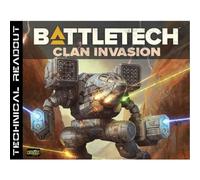 Catalyst Game Labs- BattleTech Technical Readout Clan Invasion Book, CAT-35136, Multicolor