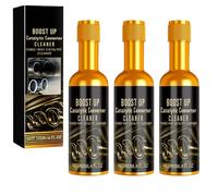Catalytic Converter Cleaner for Gas & Diesel Engines - Exhaust System & Carbon Buildup Remover, Reduce Emissions, Improve Fuel Efficiency (3PCS/360ml)