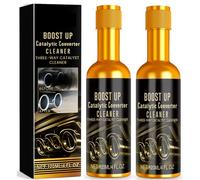 Catalytic Converter Cleaner, Limpiador De Catalizador Para Gasolina, Exhaust System Pipe Carbon Removal Cleaner Treatment Additive Oil for Gas and Diesel Car (2sets)