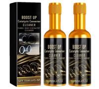 Catalytic Converter Cleaner, Upgrade Boost Up Converter Cleaner Multi-Functional Engine Treatment Additive Oil for Gas Diesel 2 pcs