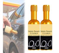 Catalytic Convertor Cleaner-Promote Catalytic Converter Cleaner for Gas & Diesel Vehicles Routine Maintenance Treatment Supports Smooth Engine Operation Easy Pour-in (2pcs)