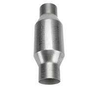 Catalytique en pour Voiture Pot d'échappement catalytique universel 2"/2,25"/2,5"/3" 400 cellules, silencieux haut débit, norme Euro 1, acier inoxydable Catalyseurs(2.5 inch 400 Cells)