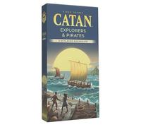 CATAN Explorers & Pirates Extension pour 5 à 6 joueurs (6e édition) Ajoutez plus de joueurs à votre aventure, jeu de stratégie pour enfants et adultes, à partir de 12 ans, 3 à 6 joueurs, 90 à 120