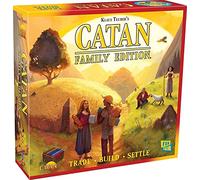 CATAN Family Edition Jeu de société à partir de 10 Ans 3 à 4 Joueurs Temps de Jeu de 60 à 90 Minutes - Version Anglaise