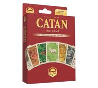 CATAN Made Studio Accessoire de carte de jeu de base (6ème édition) Kit complet de remplacement avec 95 cartes de ressources et 25 cartes de développement