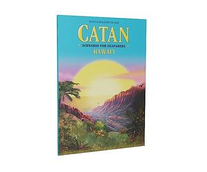 CATAN Studio Scénario CATAN Hawaï Jeu de société à partir de 10 ans 3 à 6 joueurs Temps de jeu de 75 minutes