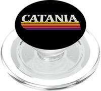 Catane Italy Retro Graphic - Catane Sicilia Italia PopSockets PopGrip pour MagSafe