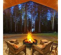 Catania Brasero 2-en-1 Ø 80cm pare-étincelles barbecue Ø 70cm acier