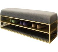 CATANK Banc à Chaussures d'entrée, Magasin de Chaussures, Test, Tabouret Long pour Porte, Salon, Centre Commercial, Magasin de vêtements, Cabine d'essayage, vestiaire, Banc à Chaussures