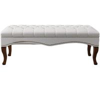 CATANK Banc à Chaussures Ottoman, Tabouret de canapé, Tabouret de lit, Banc à Chaussures d'essai pour Magasin de Chaussures, Tabouret Long pour entrée/Magasin de vêtements