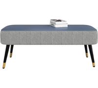 CATANK Banc Ottoman, Tabouret de Marche, Banc de Chambre rembourré, Tabouret de Salon avec Pieds en métal pour entrée, Salle à Manger, Chambre à Coucher, tabourets de Pied de lit, taboure