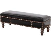 CATANK Changer de Banc à Chaussures, Tabouret de canapé, Tabouret de Bout de lit, Magasin de Chaussures, Banc à Chaussures d'essai, Tabouret Long, Tabouret de Rangement pour entrée, Salon