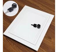 CATANK Porte d'accès verrouillable avec clés, Panneau de Trappe de Grenier pour Couvercle de Trou de Service électrique et de plomberie, Panneau d'inspection sécurisé pour Murs et Plafond