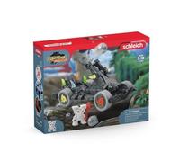 Catapulte avec Mini Creature, Coffret figurines d'action fantastiques très durables, Dès 7 ans, schleich 4618 ELDRADOR Mini Creature