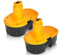 Catastro 2 Piece 4.5Ah DC9096 Batterie Remplacement pour Dewalt 18V NI-MH Batterie Compatible pour Dewalt Batterie DE9098 DE9095 DE9096 DE9039 DW9096 DW9095 DW9098 DE9503 DC9098