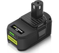 Catastro RB18L50 18V 5500mAh Batterie Remplacement pour Ryobi Batterie 18V 5.5Ah pour Ryobi Batterie P108 P107 P122 P104 P105 P102 P103 P107 P108 RB18L40 RB18L25 avec Indicateur LED