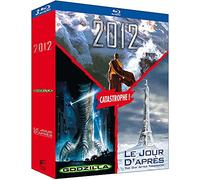 Catastrophe-Coffret : 2012 + Godzilla + Le Jour d'après [Blu-Ray]