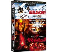 Catastrophe-Coffret 3 Films : Danger Avalanche + Tremblement de Terre + Volcano-Le pic du Diable
