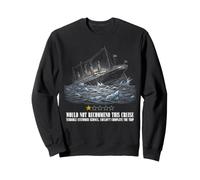 Catastrophe d'un Navire Vintage pour Les passionnés d'histoire du Titanic Dark Humor Sweatshirt