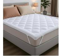 CATAVANA - Surmatelas Confort 80x200 cm - Microfibre Respirante, Hypoallergénique, Anti-acariens - 800g - Antidérapant
